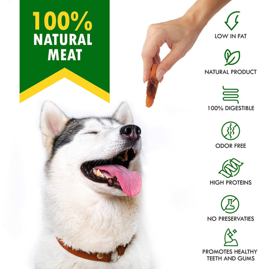 Sweet Potato & Chicken Dog Chews | Grain-Free Treats