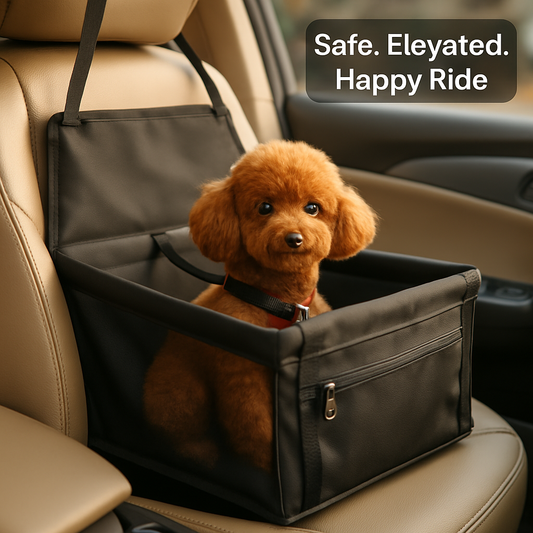 Dog Booster Car Seat for Small to Medium Pets β Safe Travel