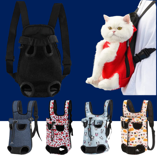 Breathable Cat Backpack Carrier for Outdoor Adventures