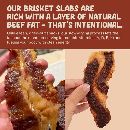 Grass-Fed Beef Brisket Slabs Dog Treats