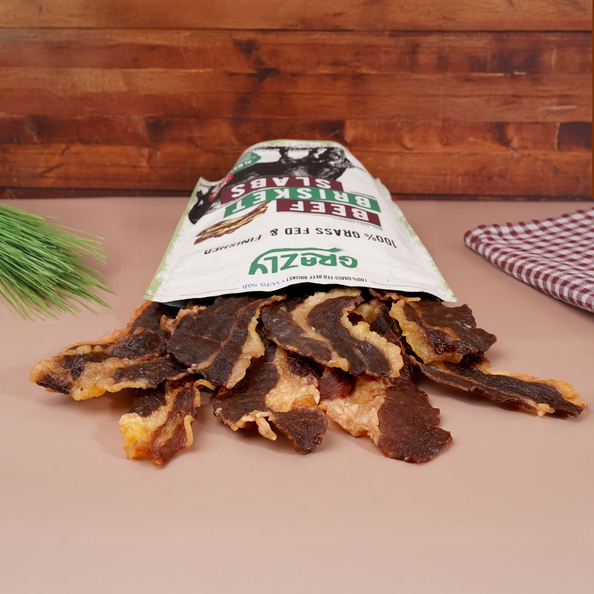 Grass-Fed Beef Brisket Slabs Dog Treats