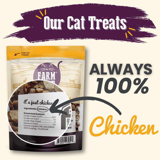 Chicken Crumbles Cat Treats | Single-Ingredient Chicken