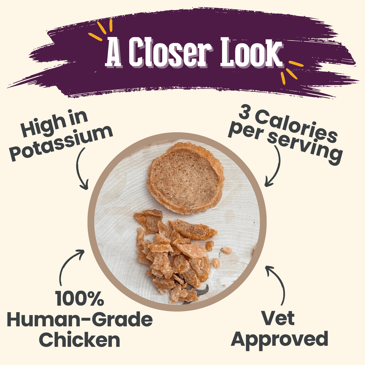 Chicken Crumbles Cat Treats | Single-Ingredient Chicken