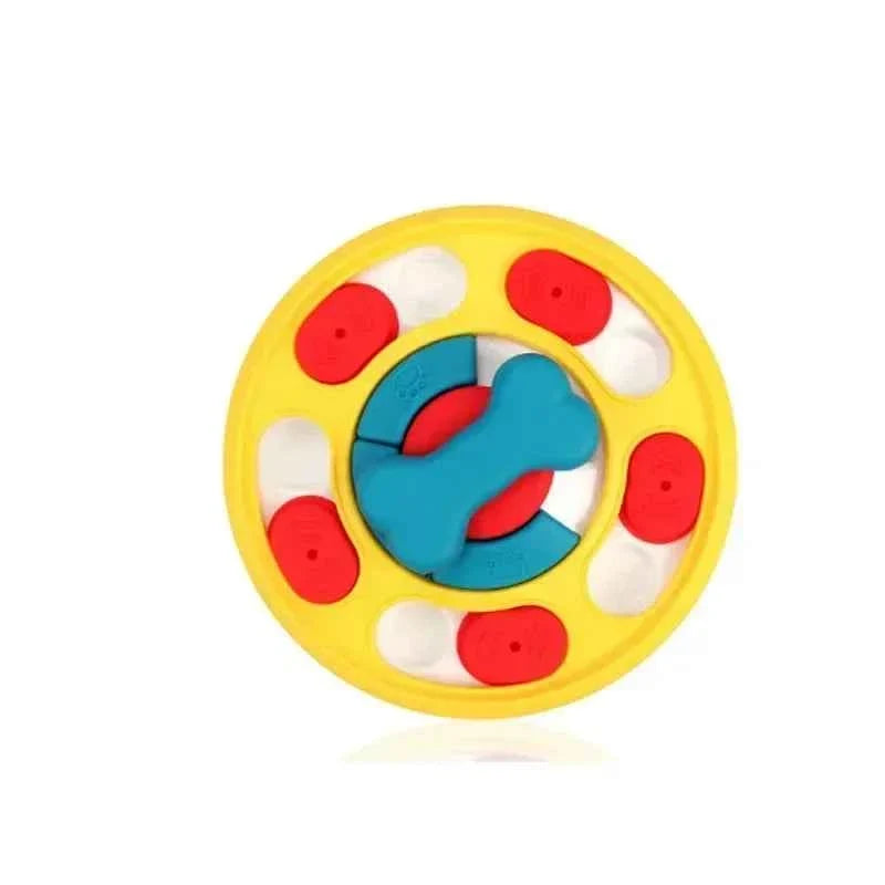 Dog Puzzle Slow Feeder Toy – Interactive Treat Dispenser for Mental Stimulation