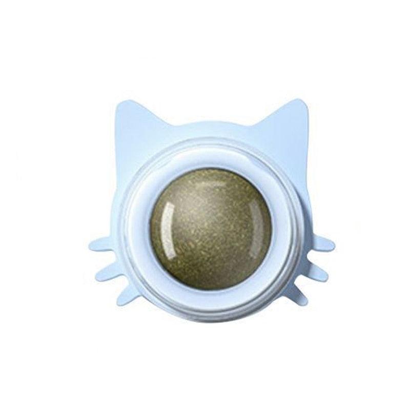Interactive Catnip Lick Ball | Wall-Mounted Cat Toy