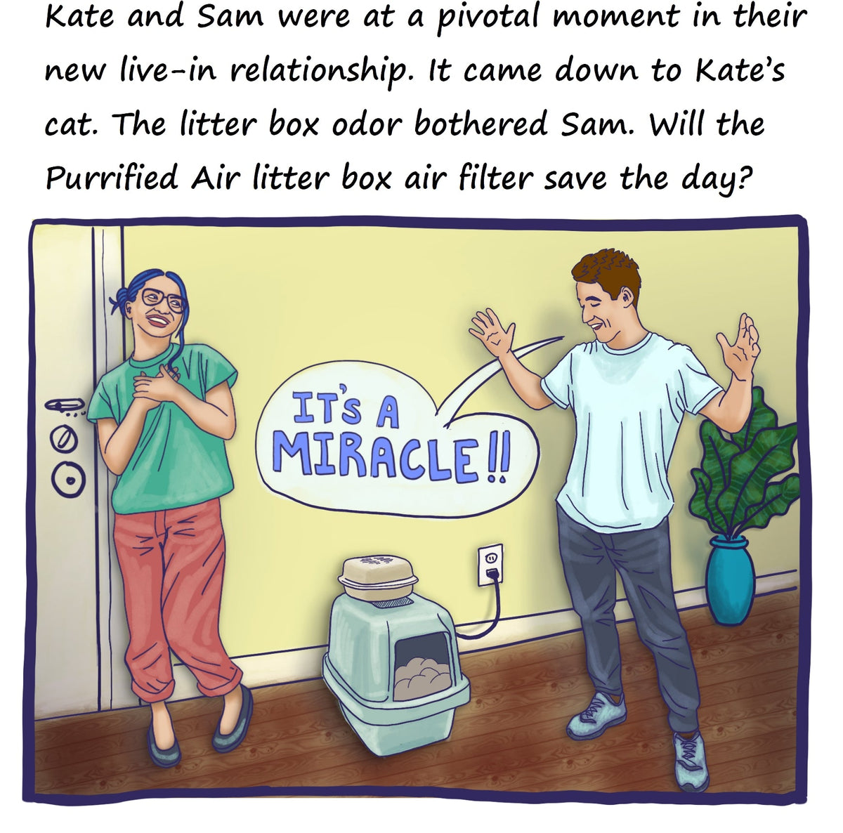 Litter Box Air Purifier