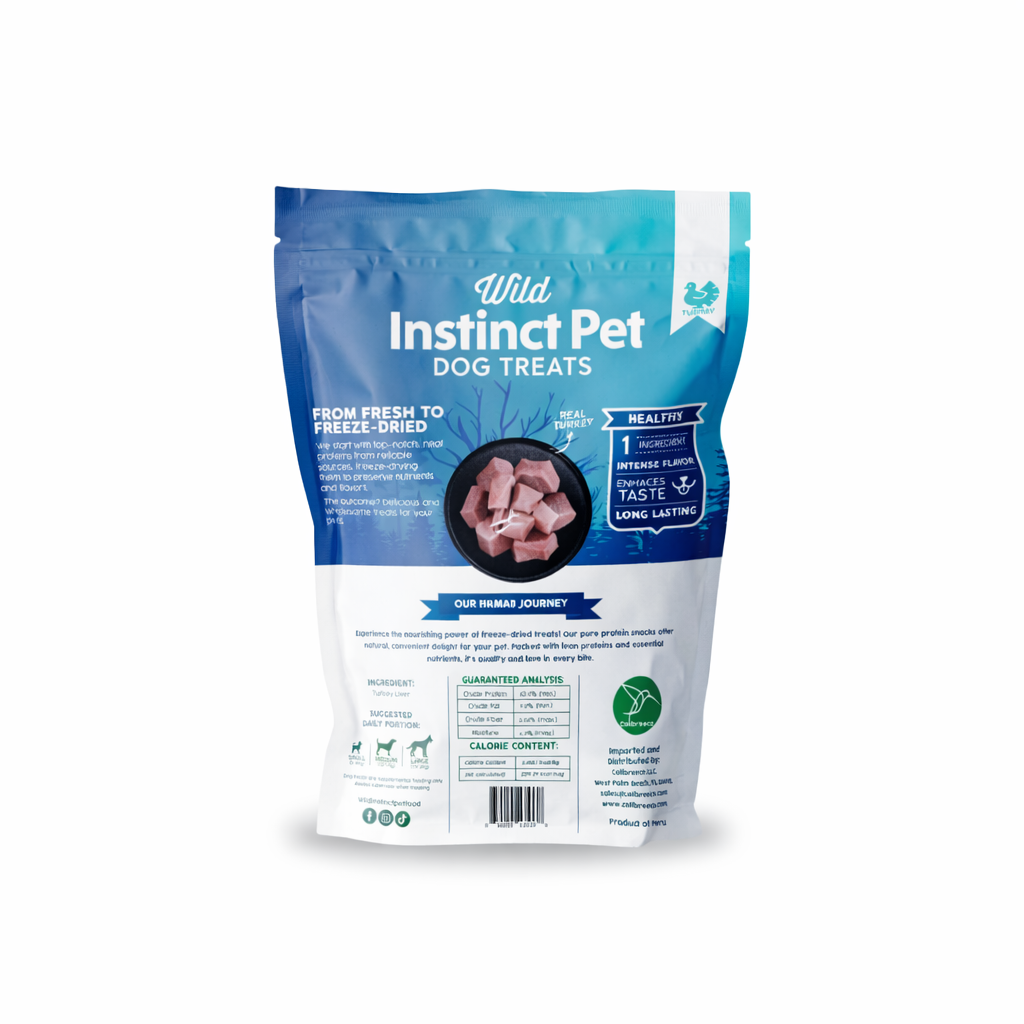 Freeze-Dried Turkey Liver Dog Treats | Single-Ingredient